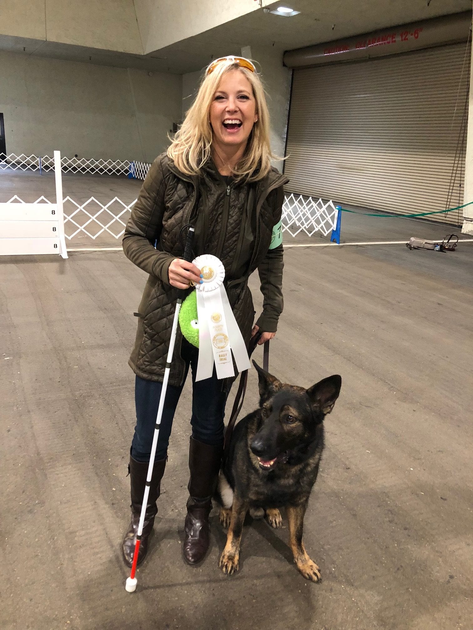 Becoming the First Blind Guide Dog Handler to get our AKC Rally Masters Title!